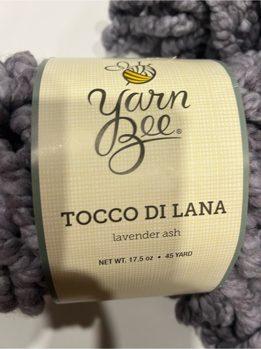 Tocco Di Lana Chunky Yarn - Lavender Ash